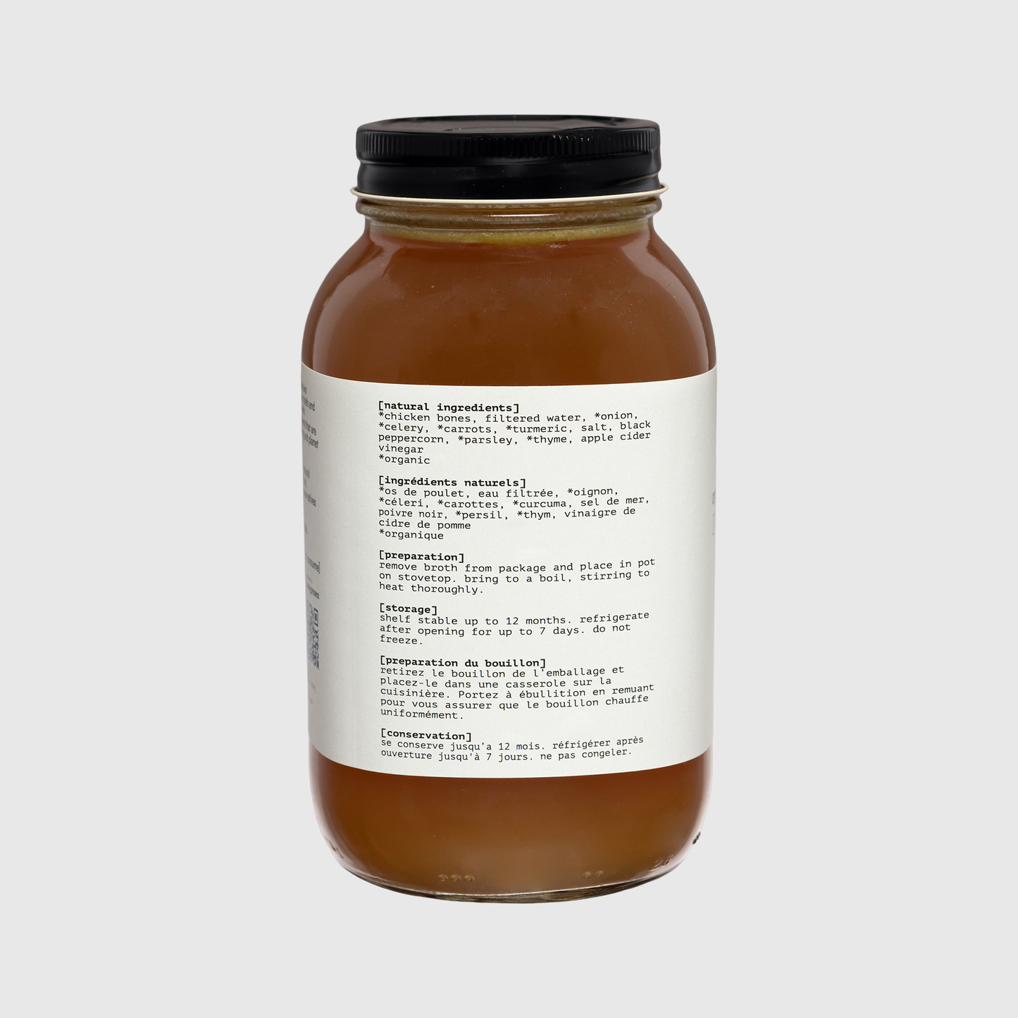 Liquid Gold Chicken Bone Broth (Shelf Stable)